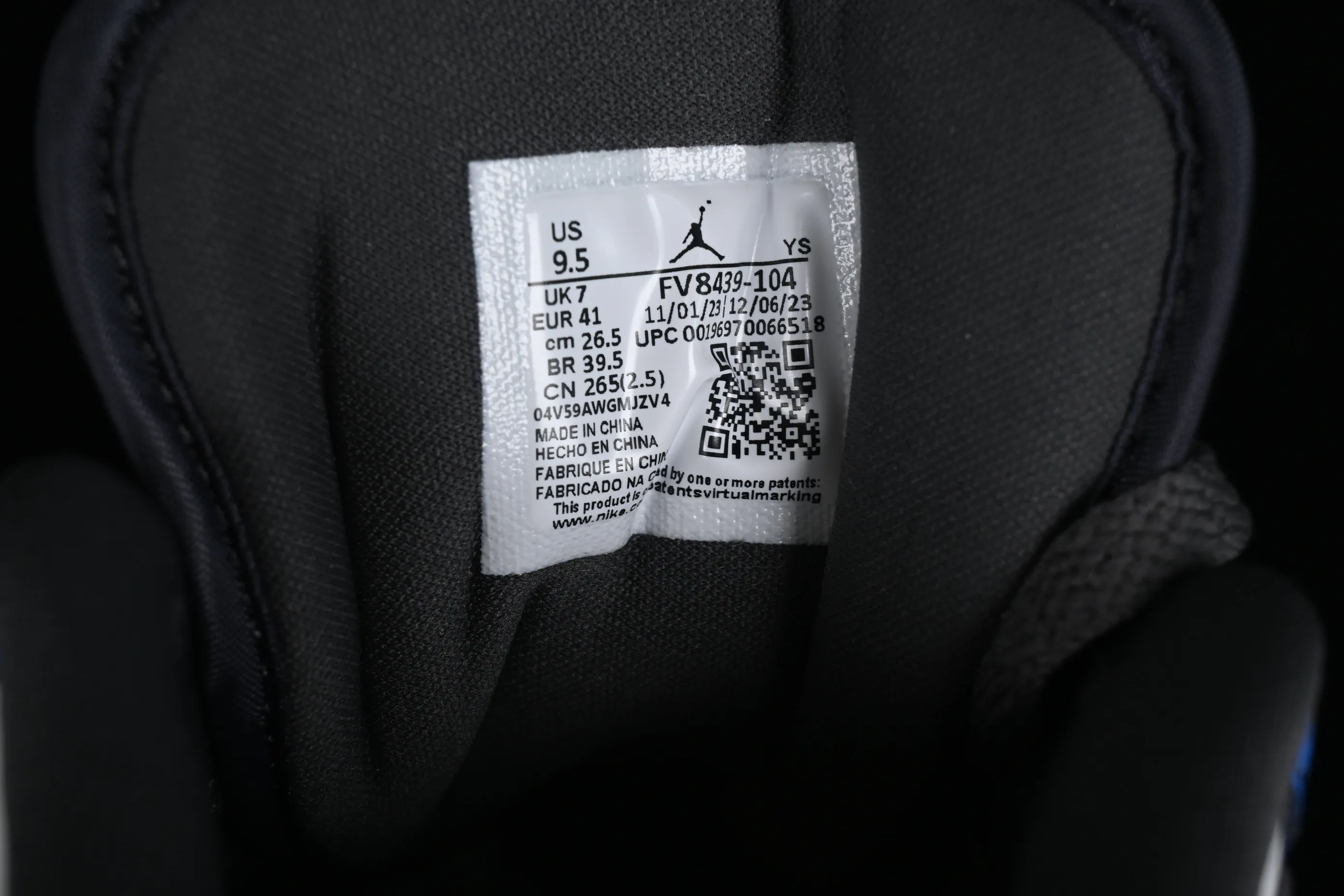 All categories Air Jordan Jordan series basketball shoes Air Jordan 1 Low G version pure original Air Jordan 1 Low "Flight Vintage" AJ1 Joe 1 old white and blue low-top cultural casual sneakers FV8439-104